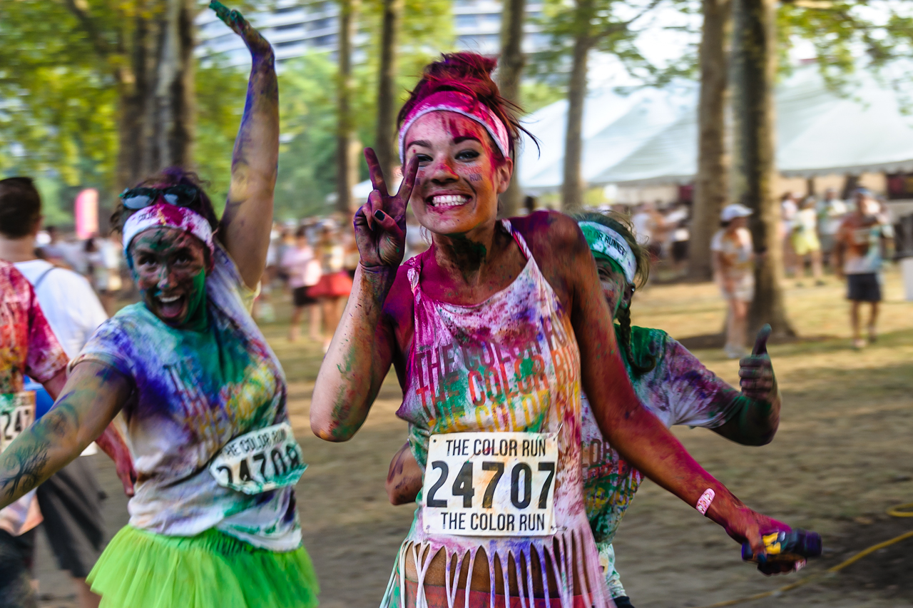 The Happiest Event On The "The Color Run" OurBKSocial