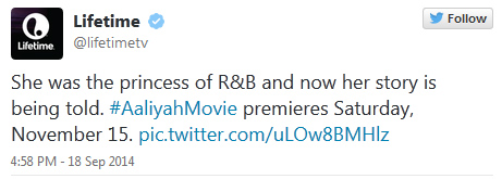 Lifetime-Aaliyah-Biopic-release-date-tweet
