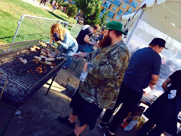 Action Bronson On The Grill