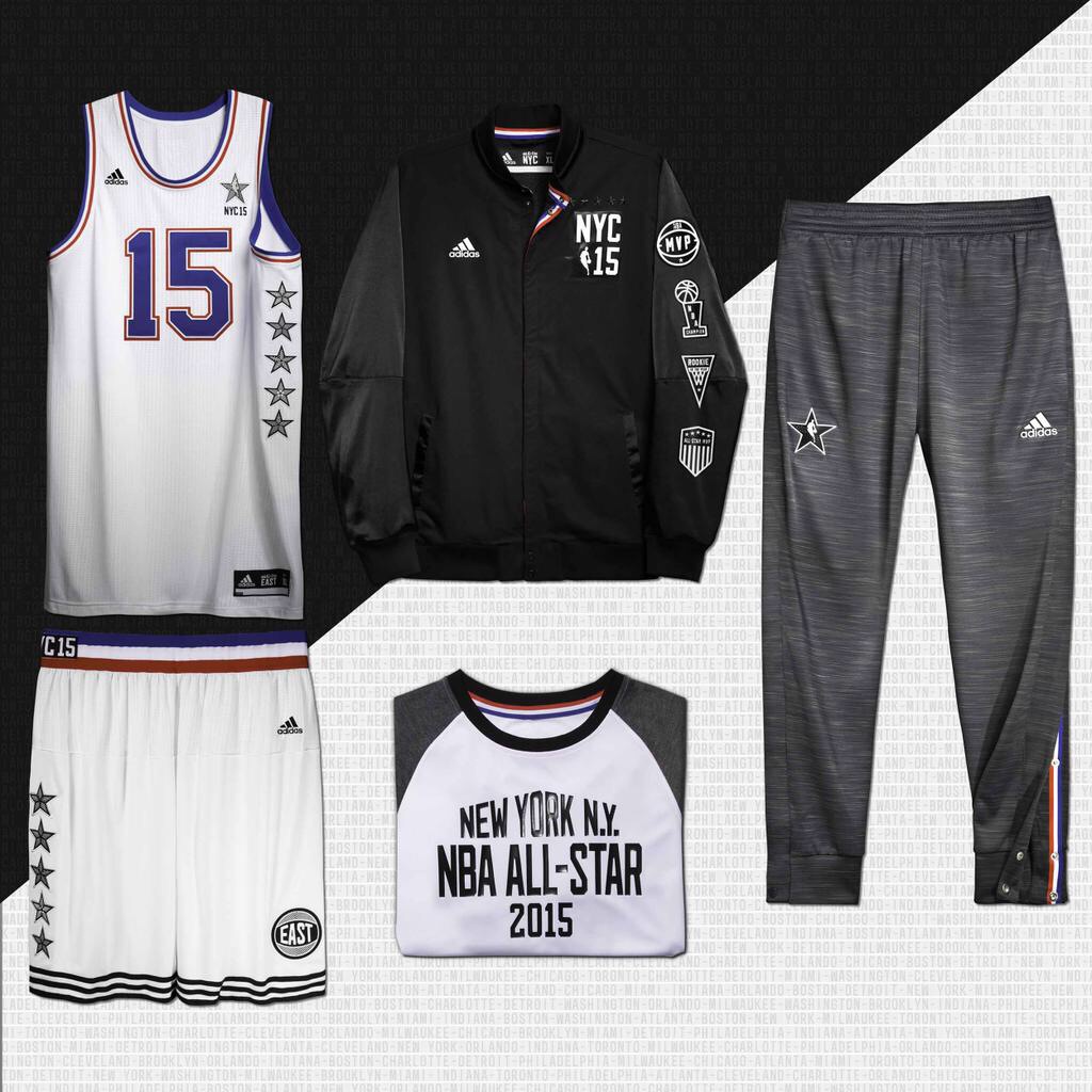 NBA Unveils Unique 2015 NBA All-Star Jerseys!