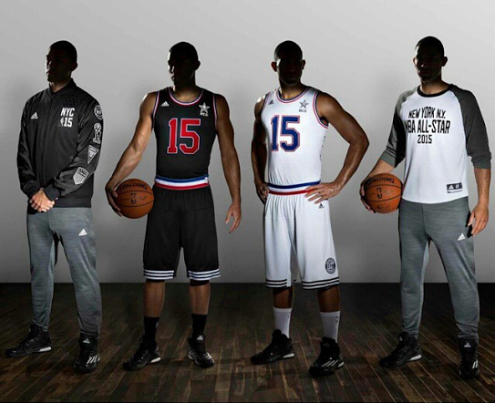 NBA Unveils Unique 2015 NBA All-Star Jerseys!