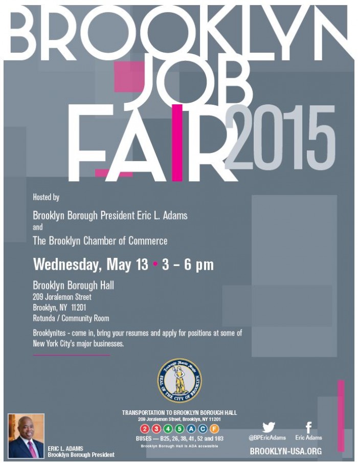 Borough Hall Will Host Mega Job Fair For Brooklynites