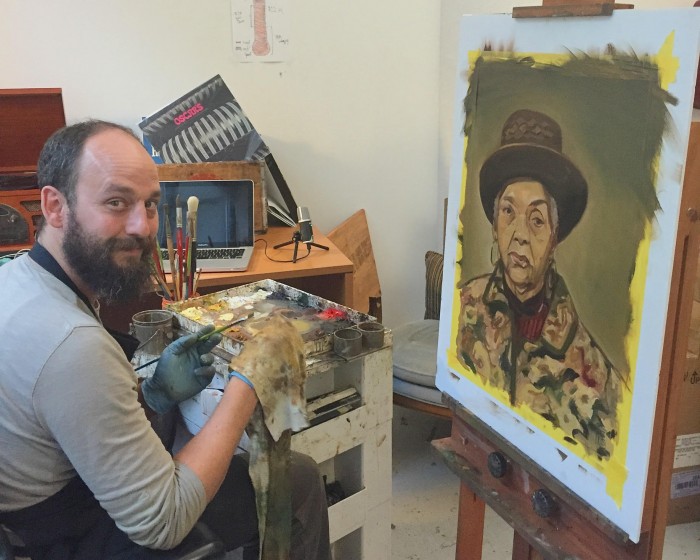 Local Artist Captures Crown Heights Community On Canvas