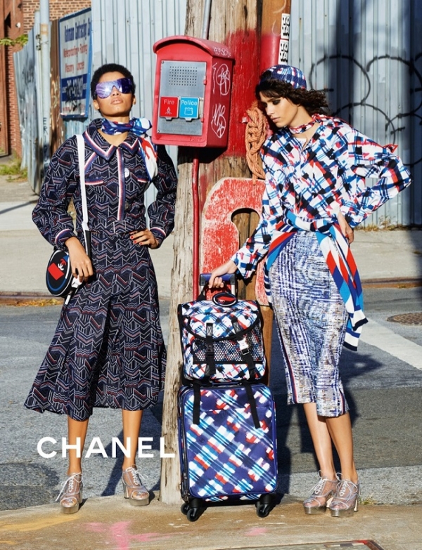 Karl Lagerfeld Shot Chanel Spring/Summer 2016 Ads In Brooklyn 