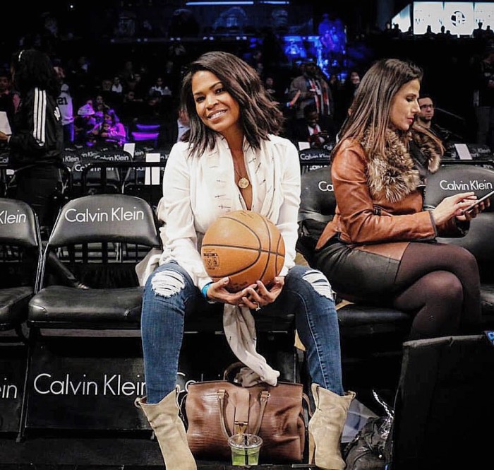 Interview: Nia Long Spotted At Nets Game; Talks New TV Show & Movie