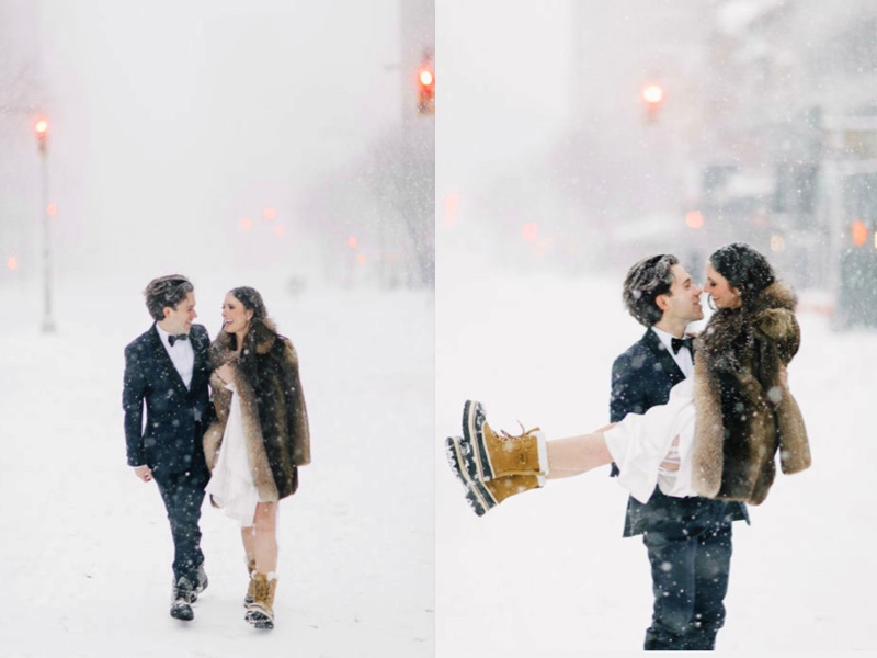 One Couple Received The Whitest Brooklyn Wedding Ever