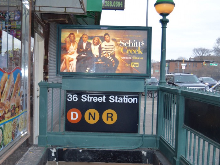 36th D/N/R subway entrance. | Photo by Ayanna P./OurBKSocial