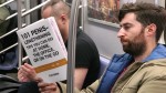 One Comedian Is Spoofing Brooklynites On The L Train With Fake Book Covers