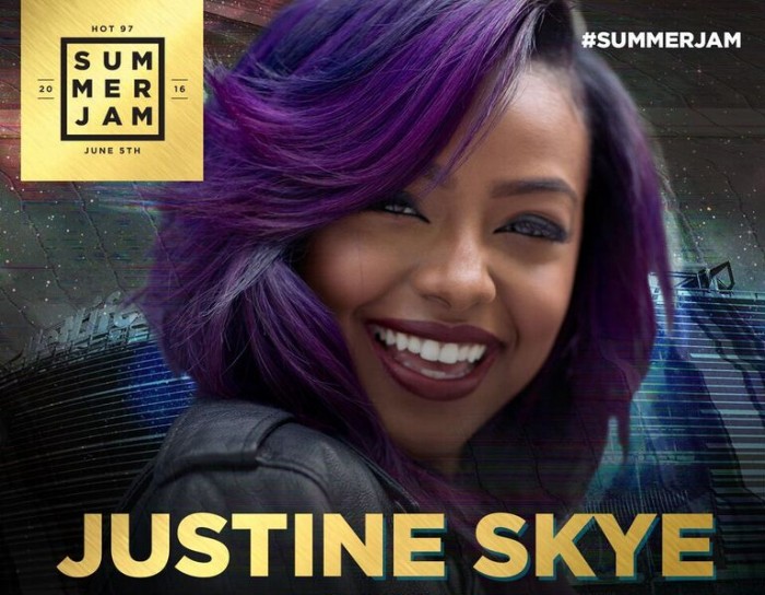 Hot 97 Summer Jam Festival Line-up Announced & It Includes Justine Skye
