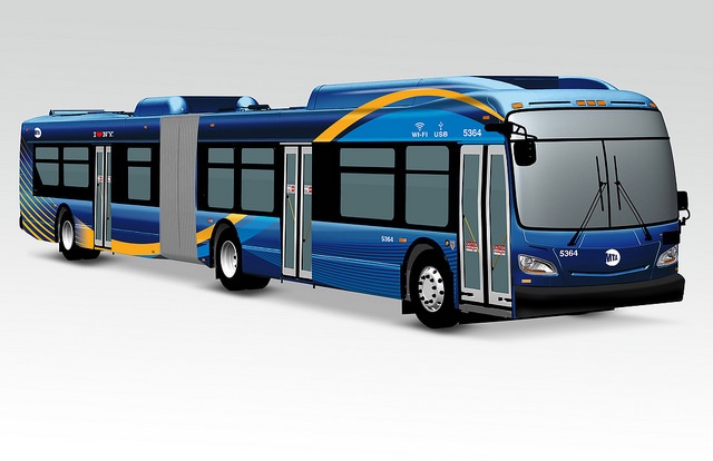 New Hi-Tech MTA Buses Equipped With Wi-Fi And USB Charging Ports Come To Brooklyn In 2018