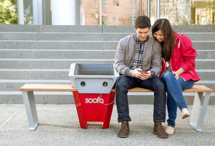 Finally, NYC Testing Park Benches With Free Phone Charging Stations