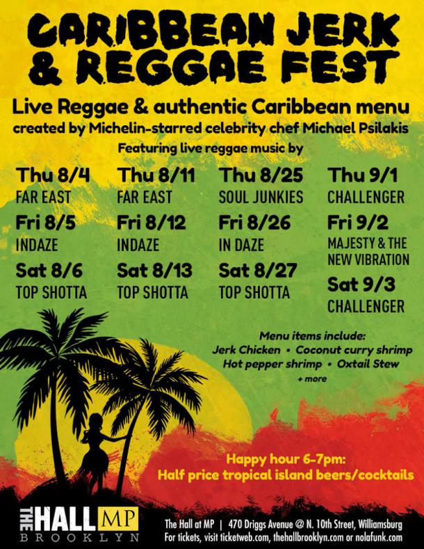 There's A 12-Day Caribbean Jerk & Reggae Festival Headed To Williamsburg
