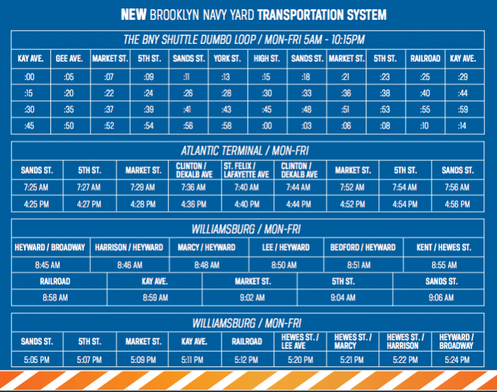 Brooklyn Navy Yard Launches FREE Shuttle Bus Service