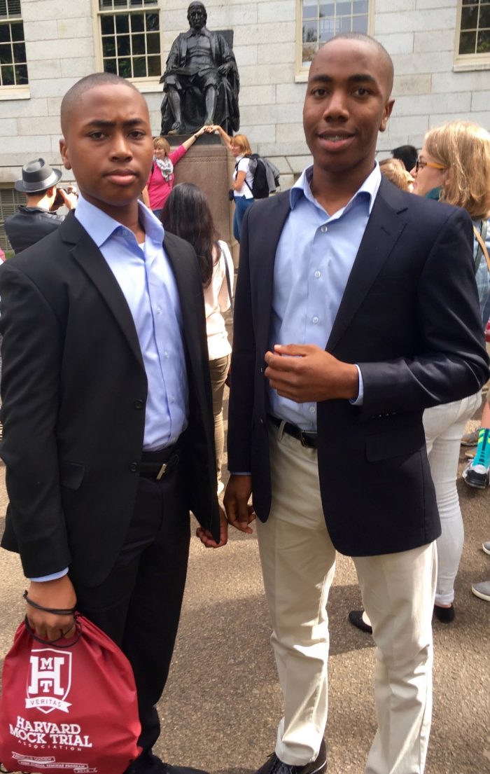 Bed-Stuy Teen Brothers Raise Funds To Help 40 Inner City Students Attend Harvard Mock Trial