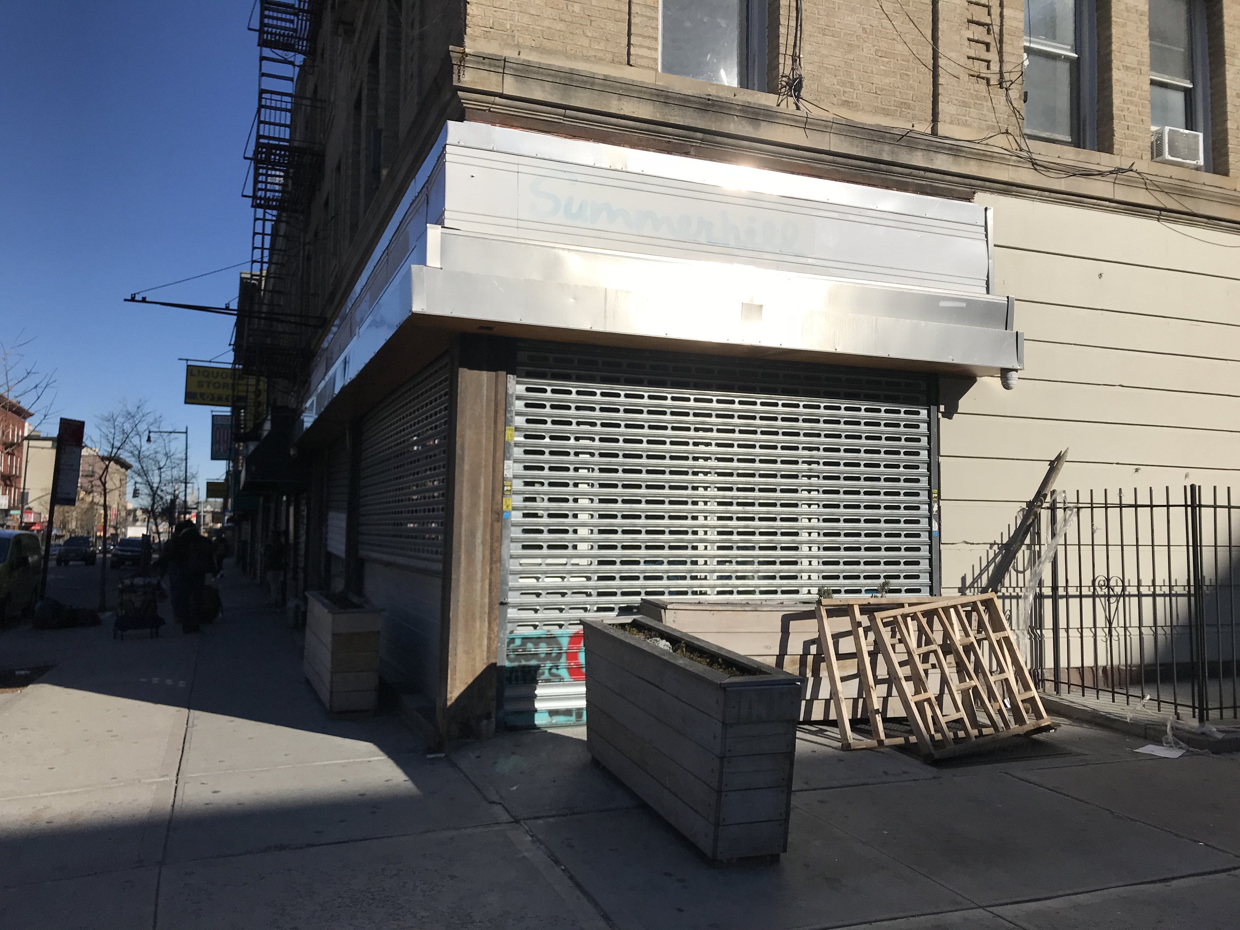 Controversial 'Boozy Sandwich Shop' Summerhill Has Closed in Crown Heights