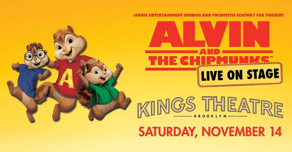 Alvin And The Chipmunks Are Coming To Kings Theatre This Fall Ourbksocial 9616